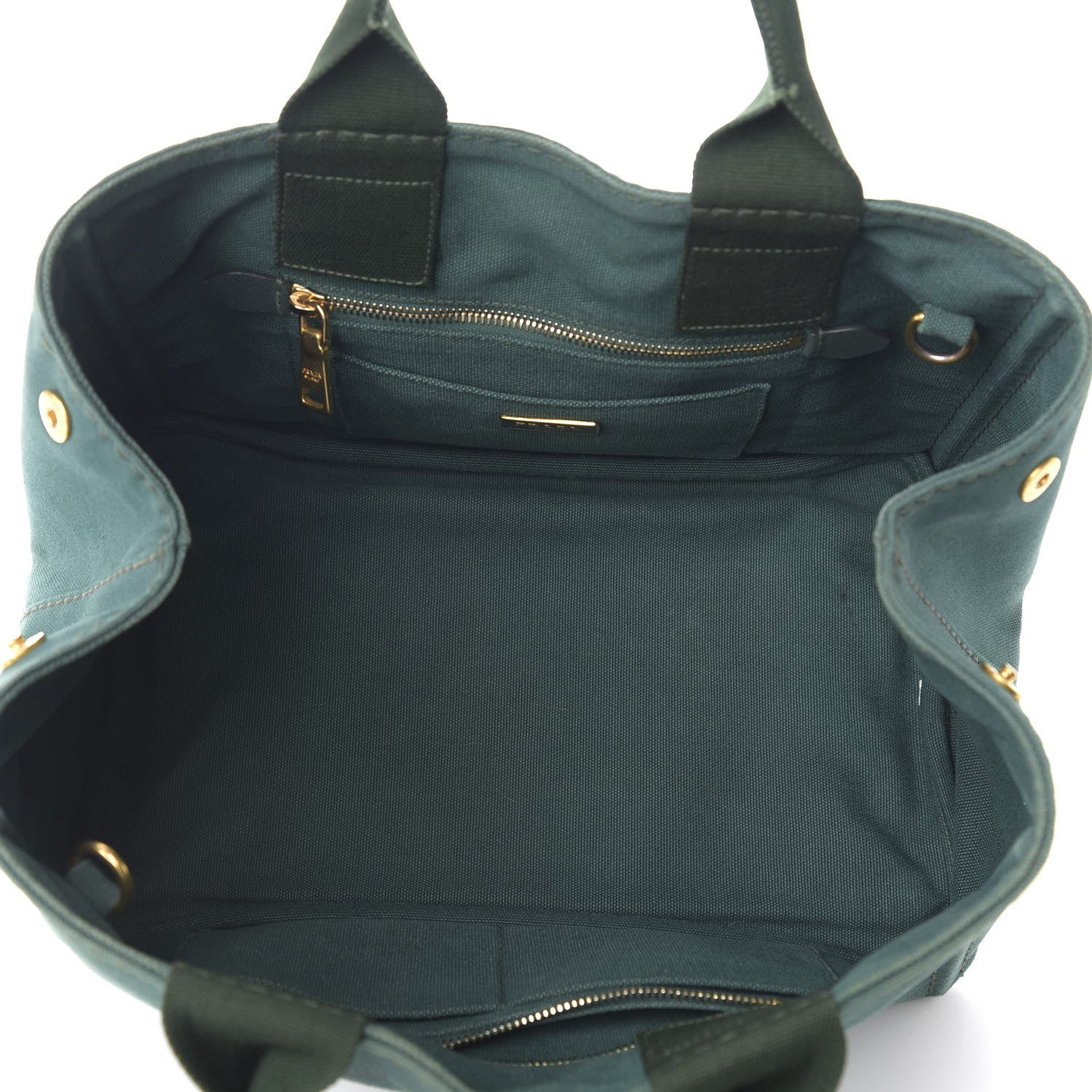 Prada Canapa Logo Tote Oleandro 4 of 9