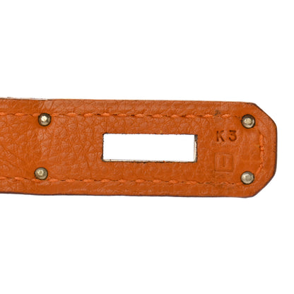 Hermes Togo Birkin 30 Orange 7 of 15