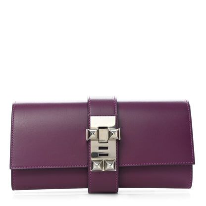 Hermes Tadelakt Medor 23 Clutch Anemone 1 of 7