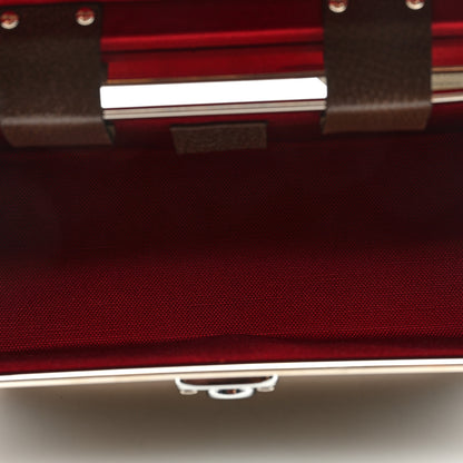 Gucci GG Supreme Monogram Globe-Trotter Beauty Case Brown 5 of 9