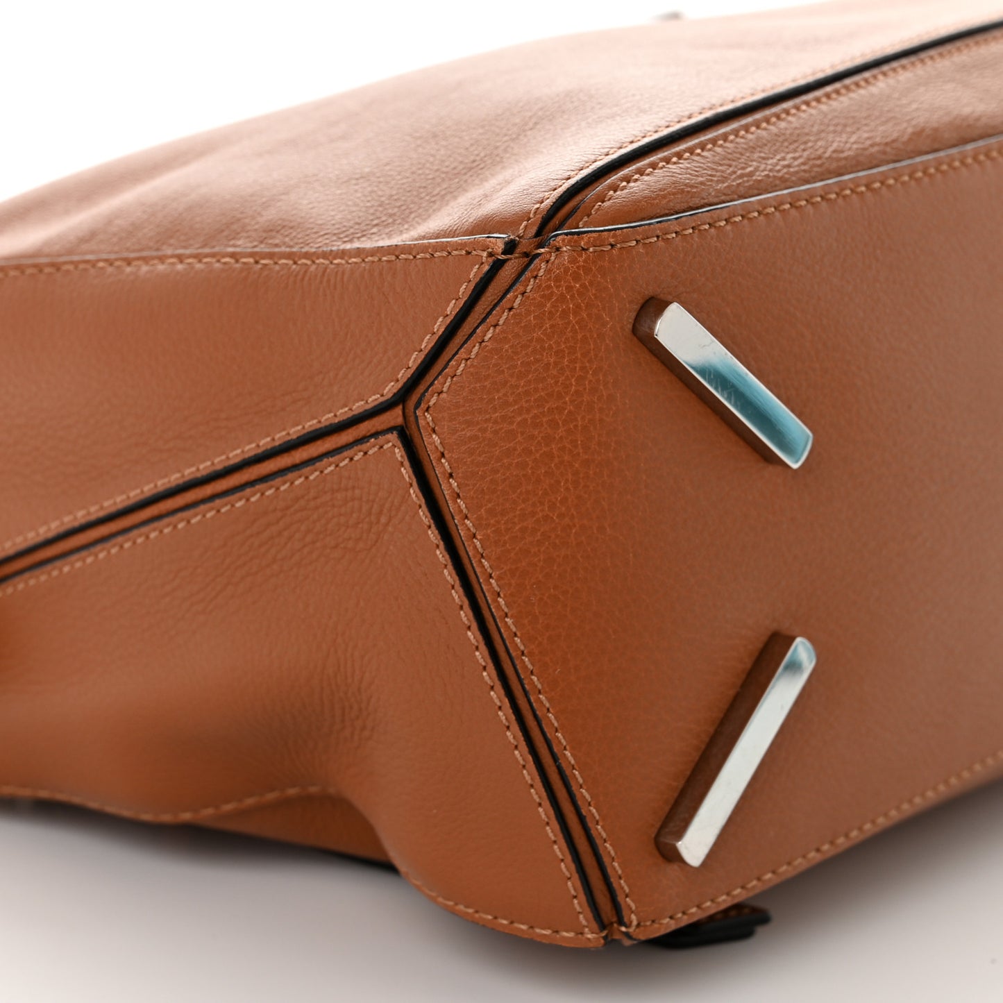 Calfskin Small Puzzle Bag Tan