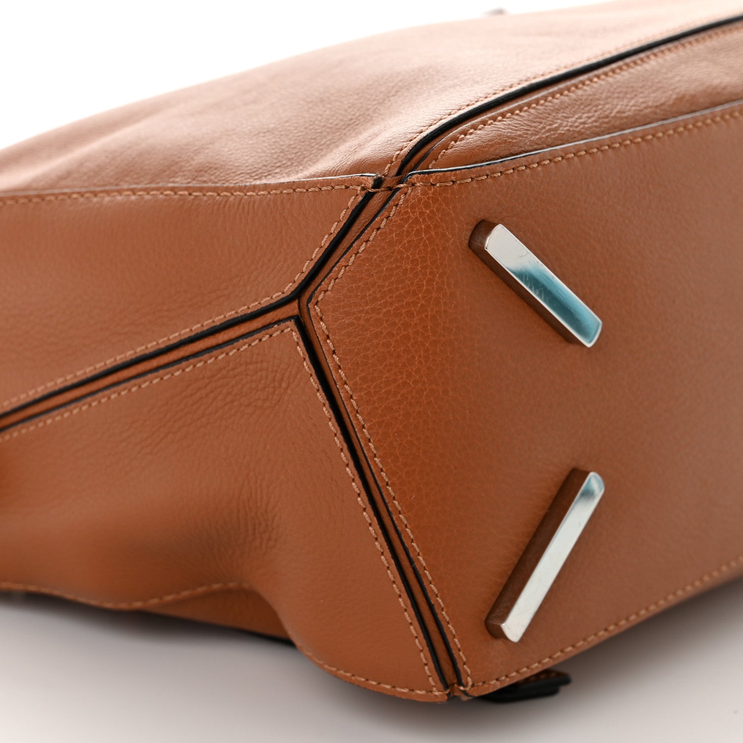 Loewe Calfskin Small Puzzle Bag Tan 10 of 11