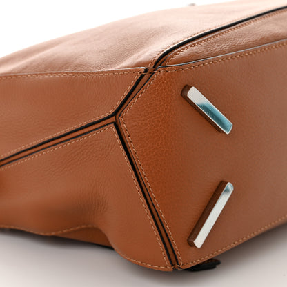 Loewe Calfskin Small Puzzle Bag Tan 10 of 11