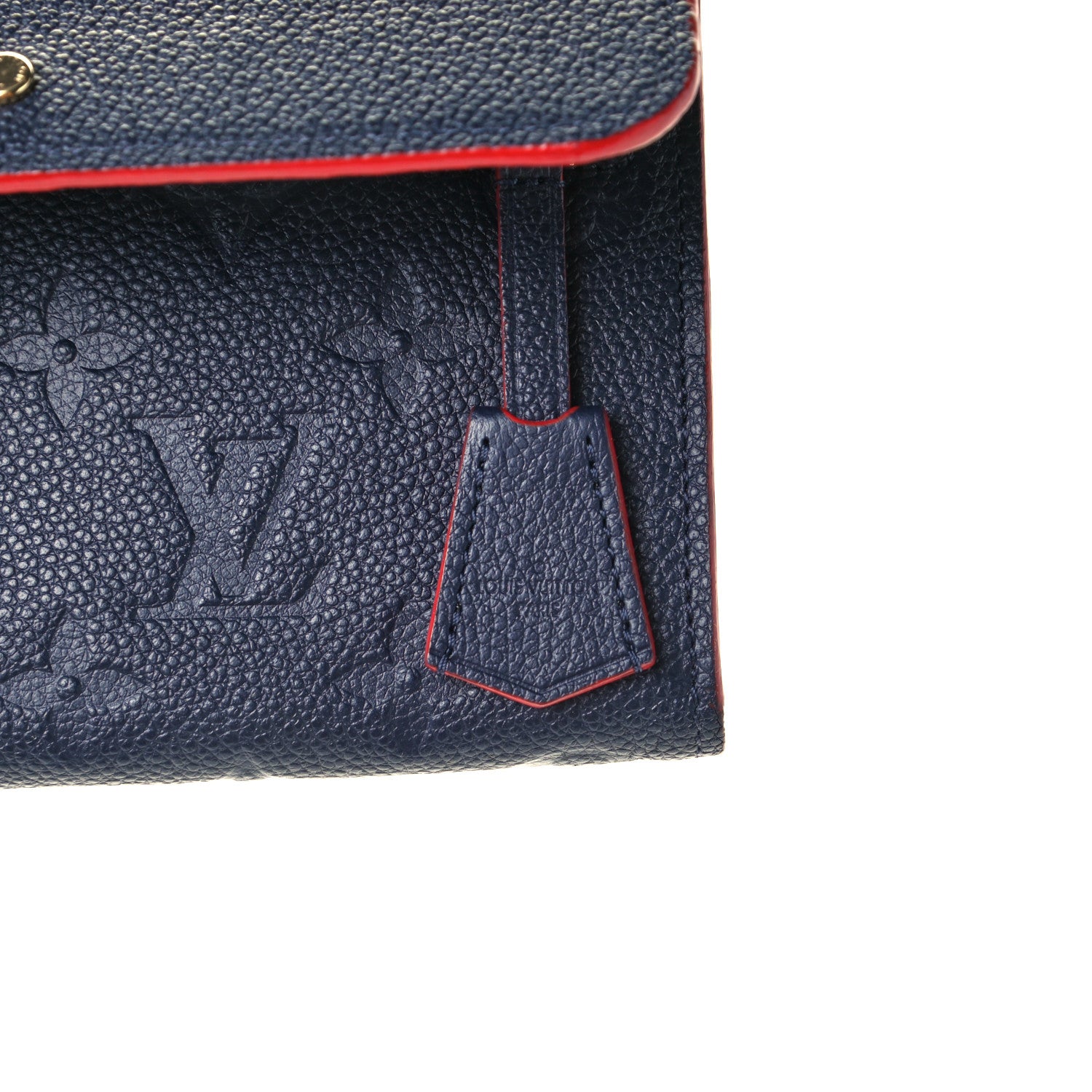 Louis Vuitton Empreinte Pont-Neuf Wallet Marine Rouge 8 of 10
