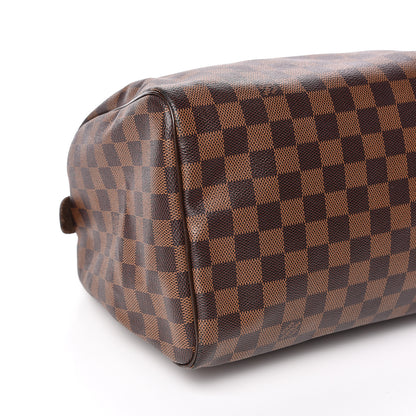Louis Vuitton Damier Ebene Speedy 30 7 of 10