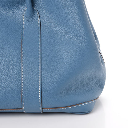Hermes Buffle Sindhu Garden Party MM 36 Azur 9 of 9