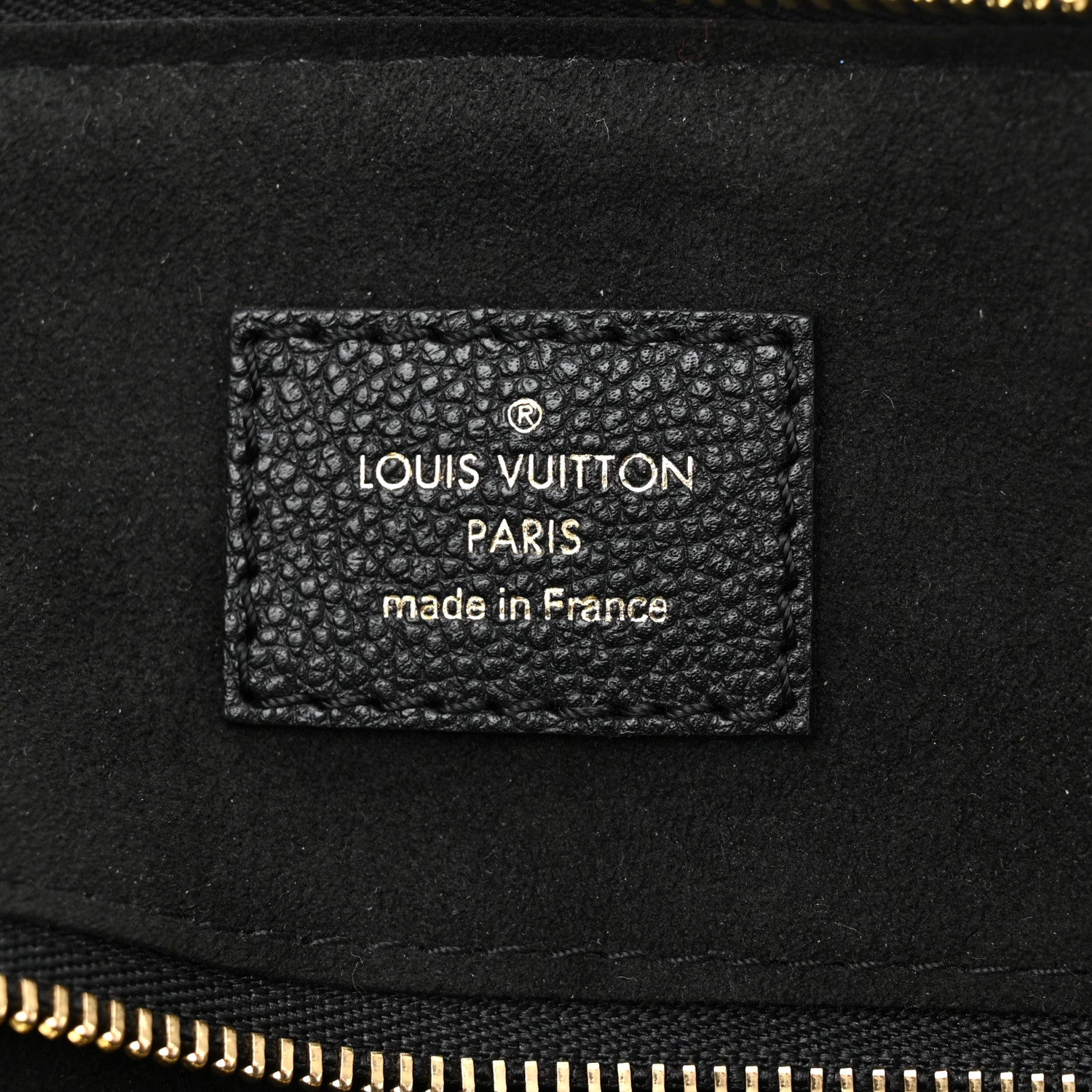Louis Vuitton Empreinte Monogram Giant Speedy Bandouliere 25 Black 6 of 9