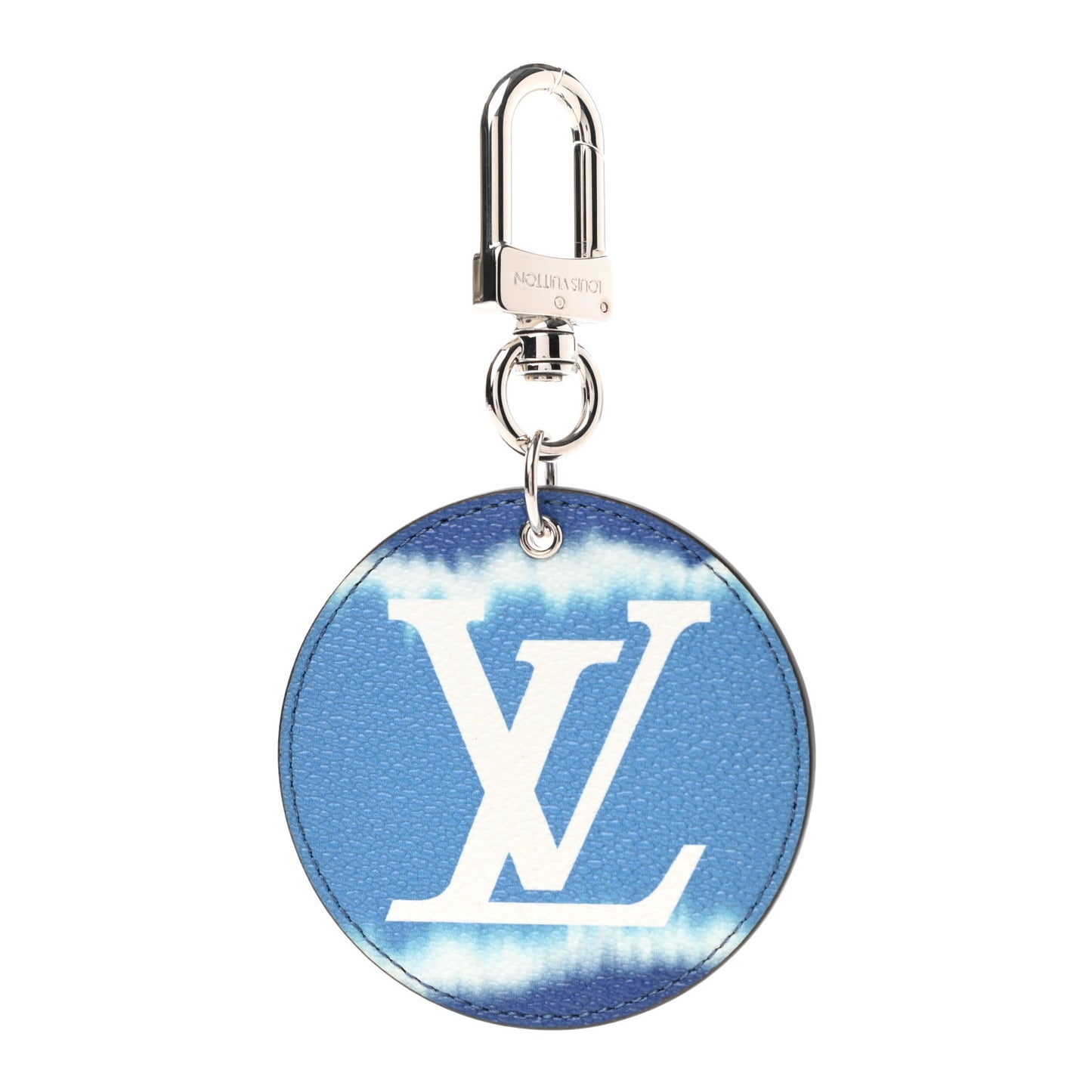 Monogram Escale Bag Charm Key Holder Blue