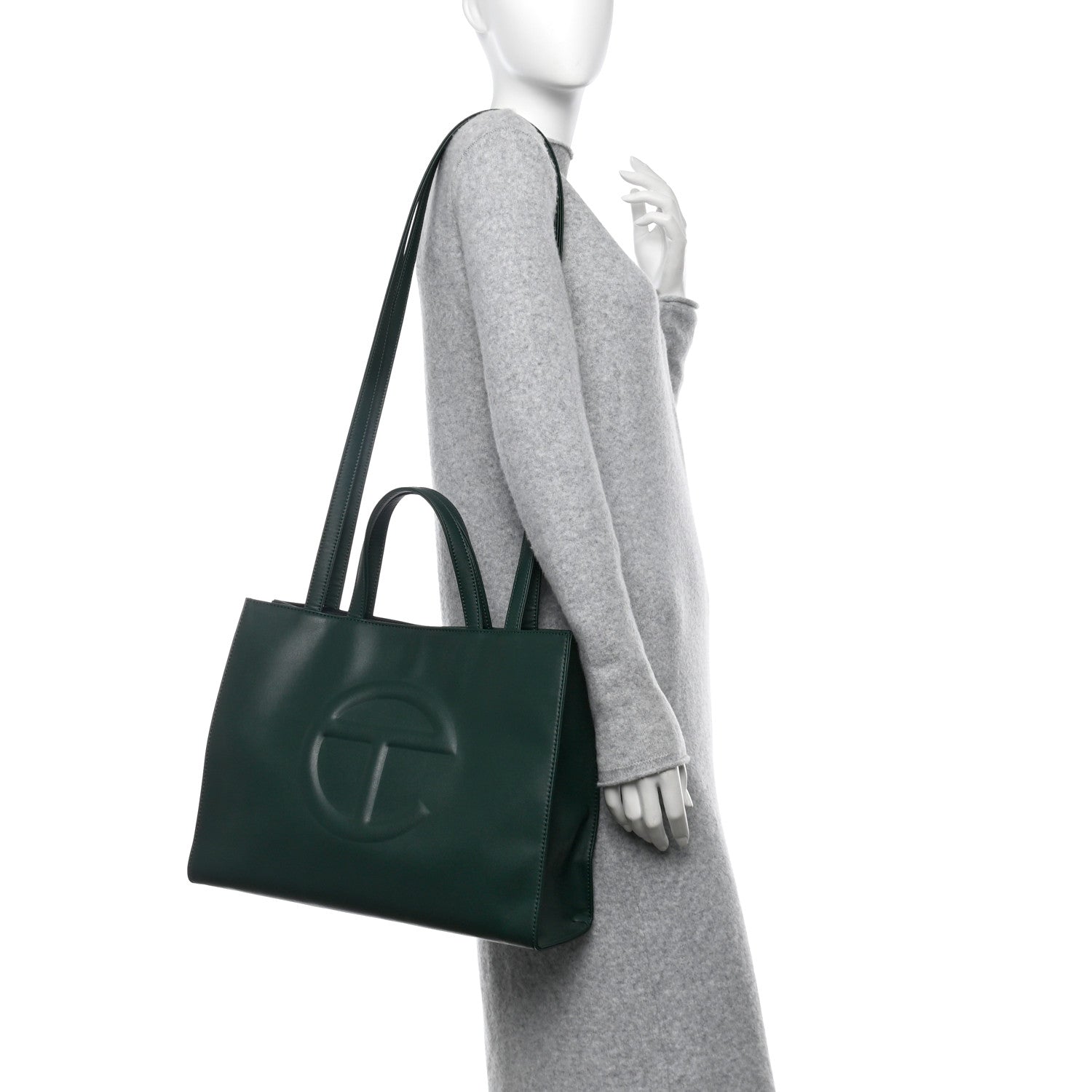Telfar Vegan Leather Medium Shopping Bag Leaf 2 of 9
