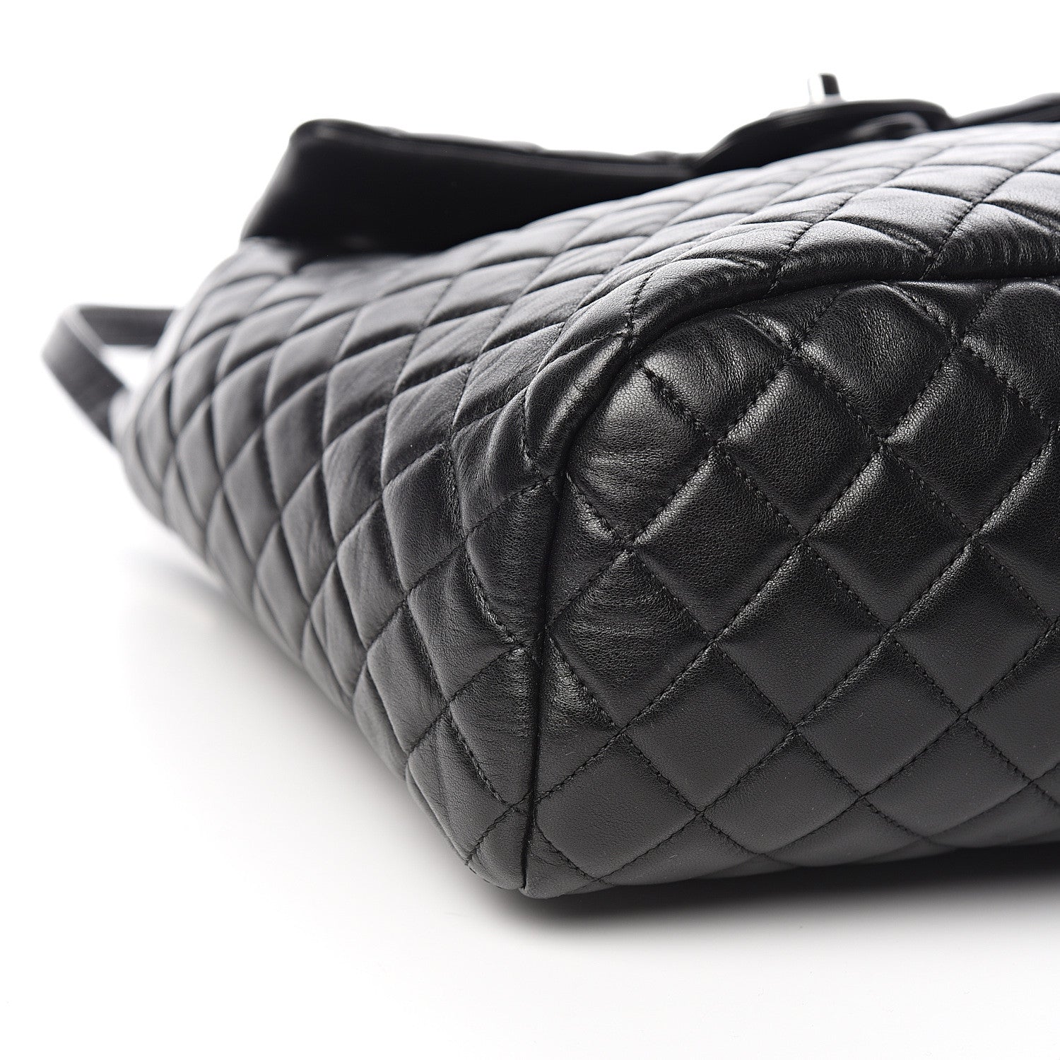 Chanel Lambskin Quilted Large Urban Spirit Backpack Black 7 of 9