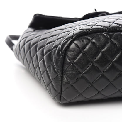 Chanel Lambskin Quilted Large Urban Spirit Backpack Black 7 of 9