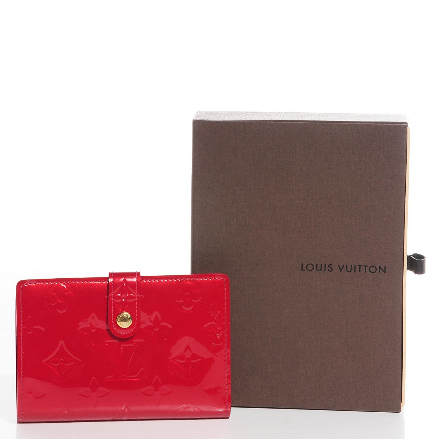 Louis Vuitton Vernis French Wallet Pomme D'Amour 5 of 7