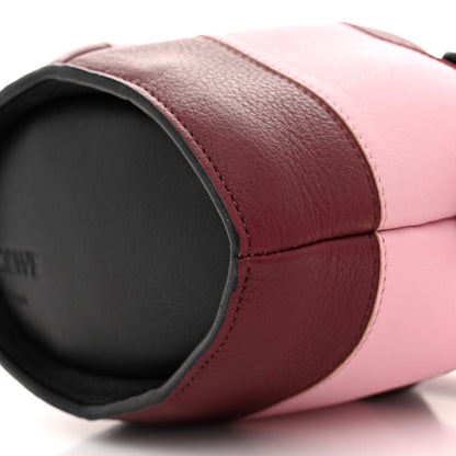 Loewe Calfskin Rugby Mini Elephant Crossbody Bag Wine Pastel Pink 10 of 13