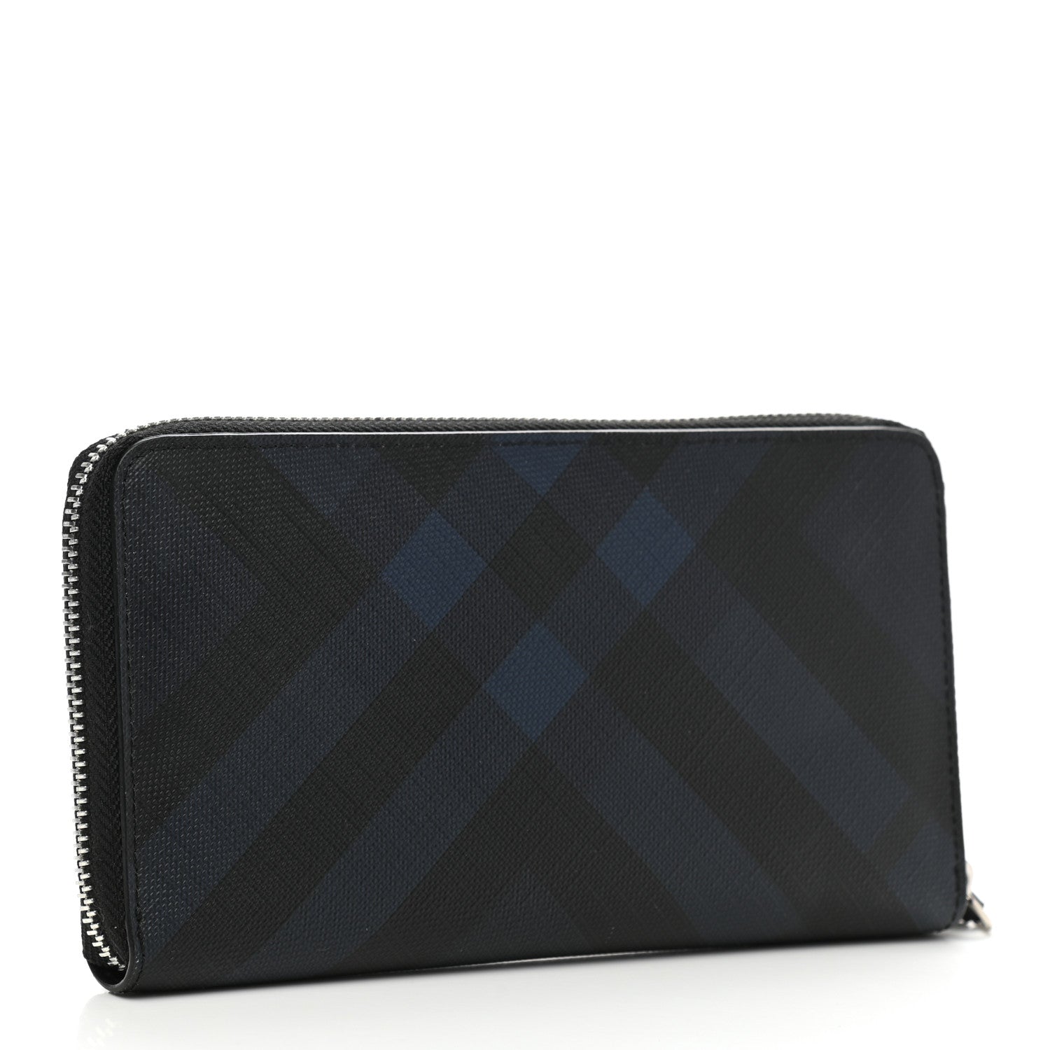 Burberry London Check Large Zip Around Wallet Charcoal 3 of 10