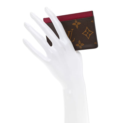 Louis Vuitton Monogram Card Holder Fuchsia 2 of 7