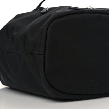 Prada Saffiano Tessuto Nylon Vela Bucket Wristlet Black 9 of 10