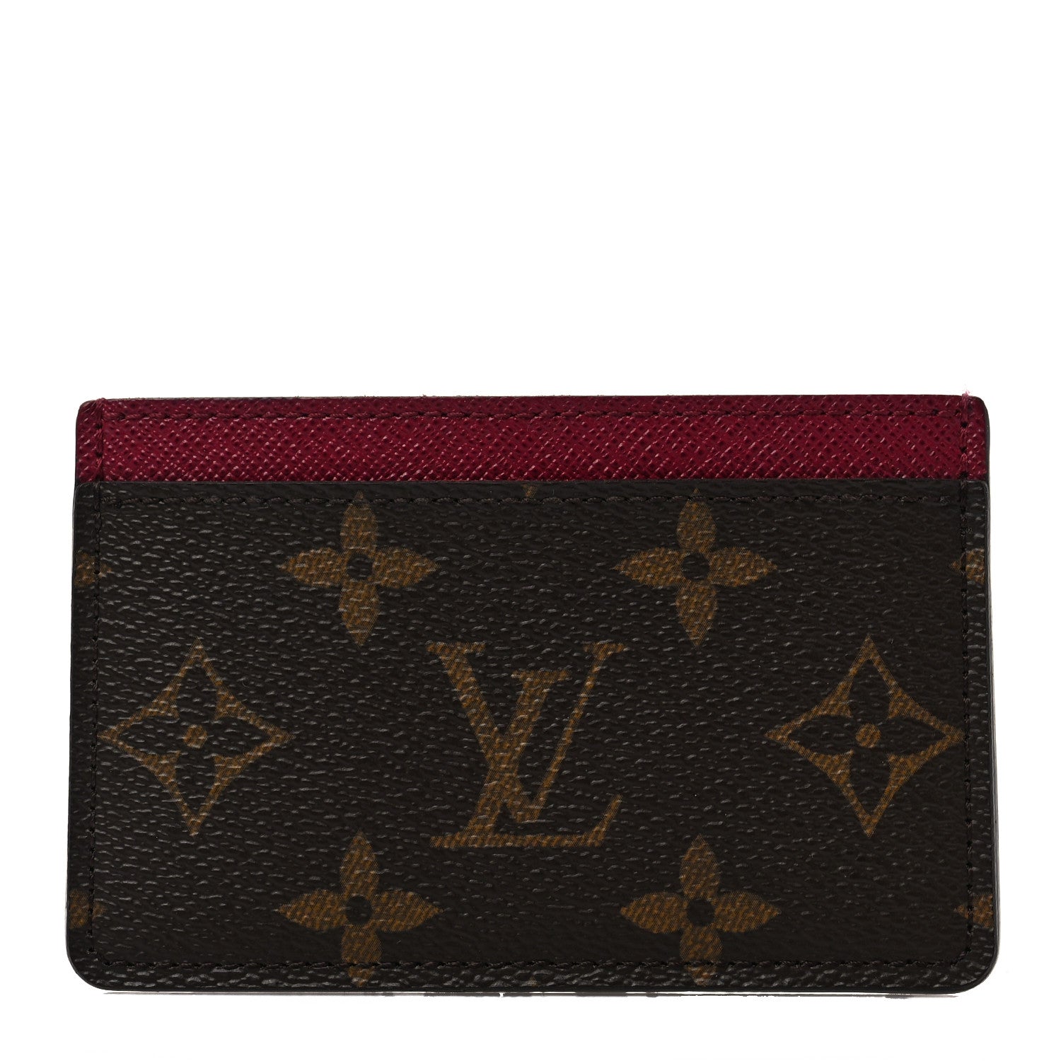 Louis Vuitton Monogram Card Holder Fuchsia 1 of 7