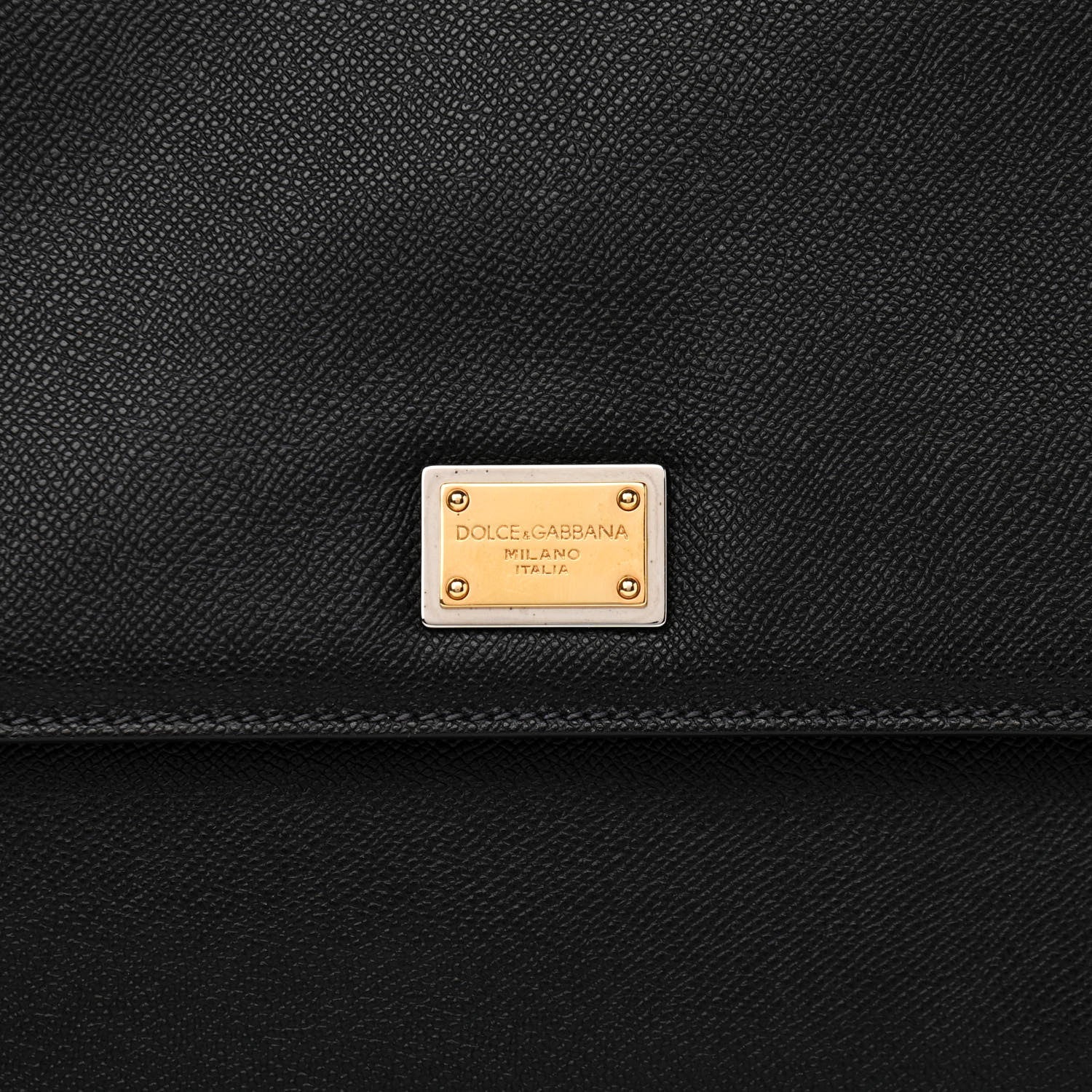 Dolce & Gabbana Dauphine Medium Miss Sicily Satchel Black 7 of 10