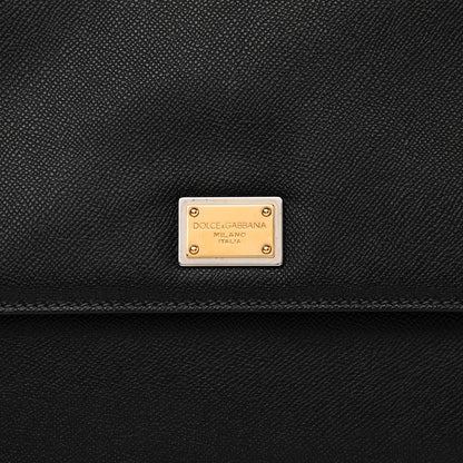 Dolce & Gabbana Dauphine Medium Miss Sicily Satchel Black 7 of 10