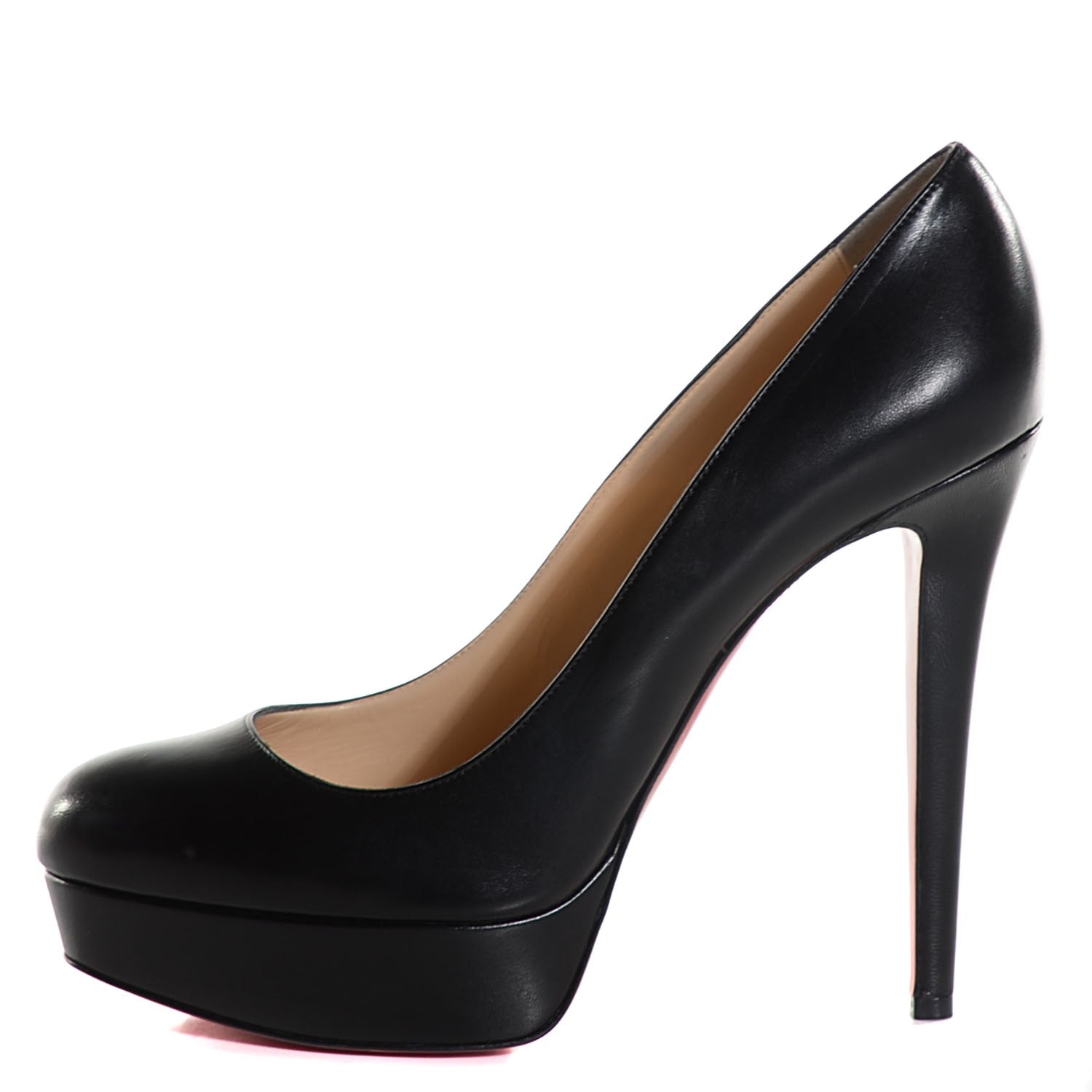Christian Louboutin Nappa Bianca 140 Pumps 40 Black 1 of 6