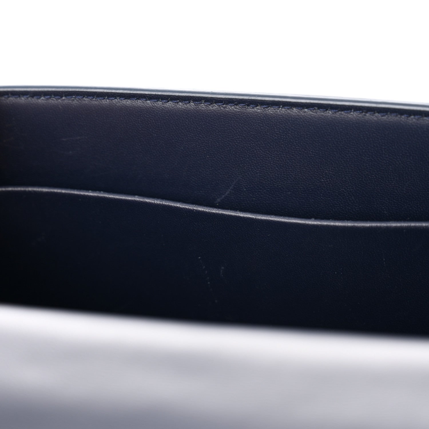 Christian Dior Smooth Calfskin 30 Montaigne Flap Bag Indigo Blue 10 of 14