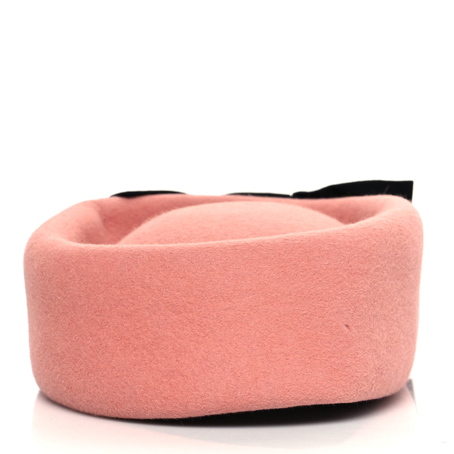Gucci Felt Grosgrain Pillbox Bow Hat M 57 Pink 2 of 7
