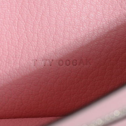 Hermes Chevre Mysore Bearn Gusset Wallet Rose Sakura 7 of 14