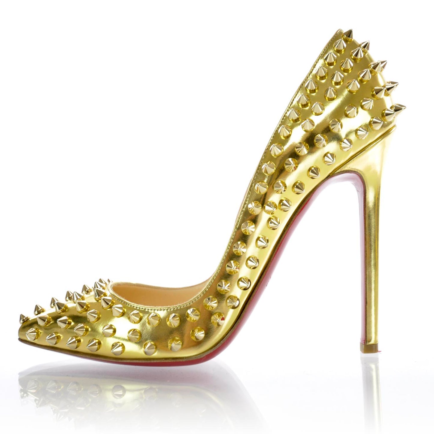 Patent Pigalle Spikes 120 Pumps 36.5