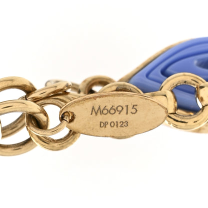Louis Vuitton Resin Naif Bag Charm Blue 4 of 4