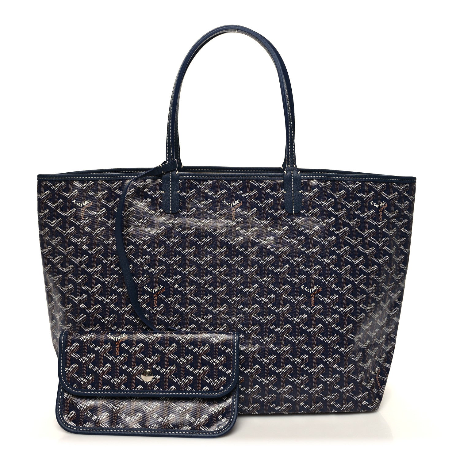 Goyard Goyardine Saint Louis PM Navy 3 of 11
