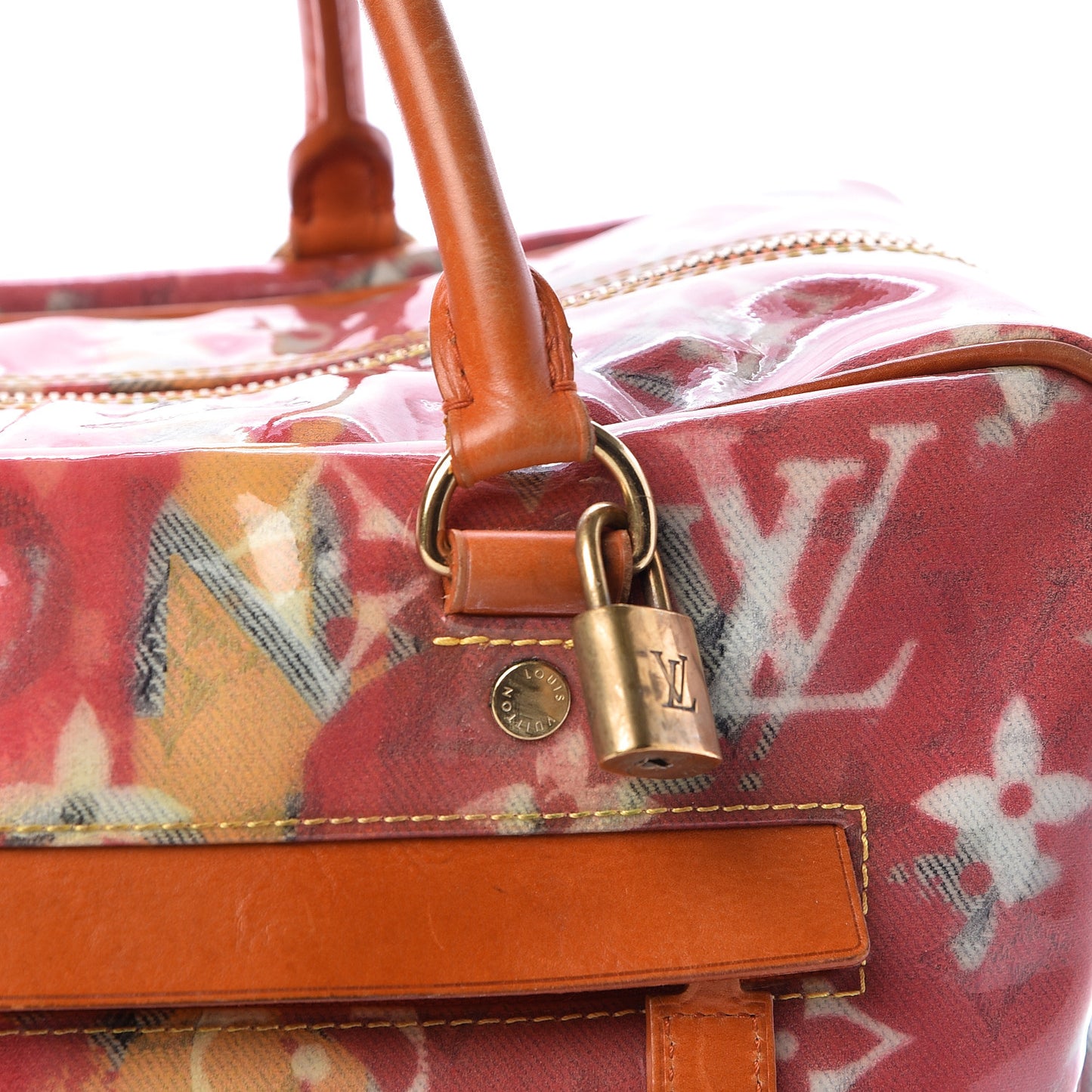 Monogram Pulp Defile Weekender PM Rose