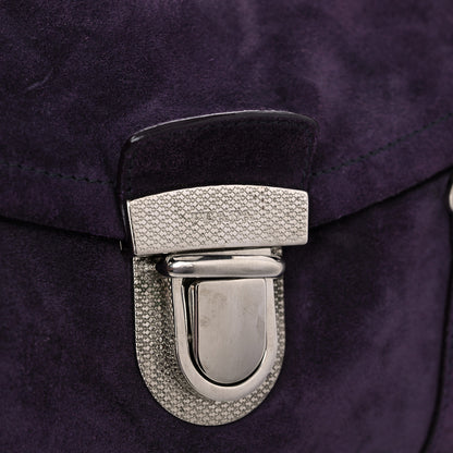 Prada Scamosciato Foldover Pushlock Satchel Cina 15 of 15