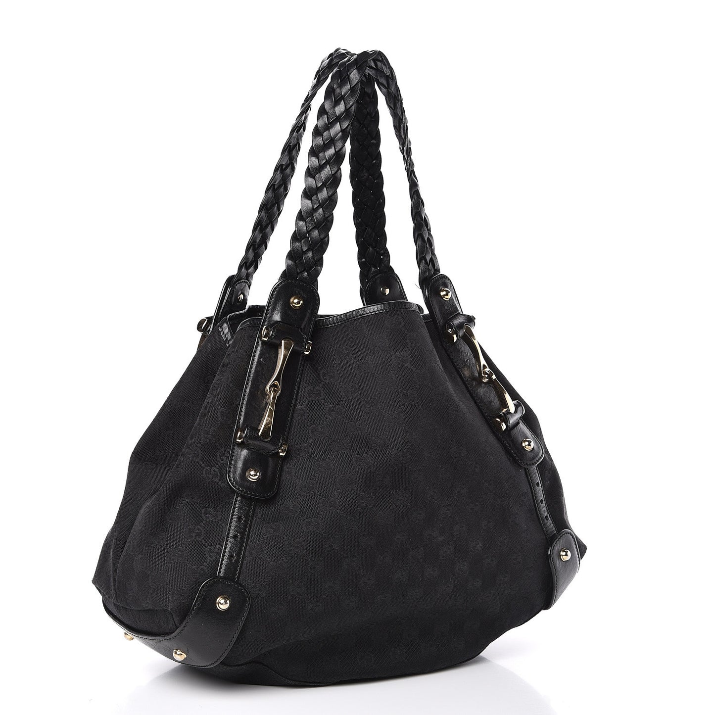 Monogram Small Pelham Shoulder Bag Black