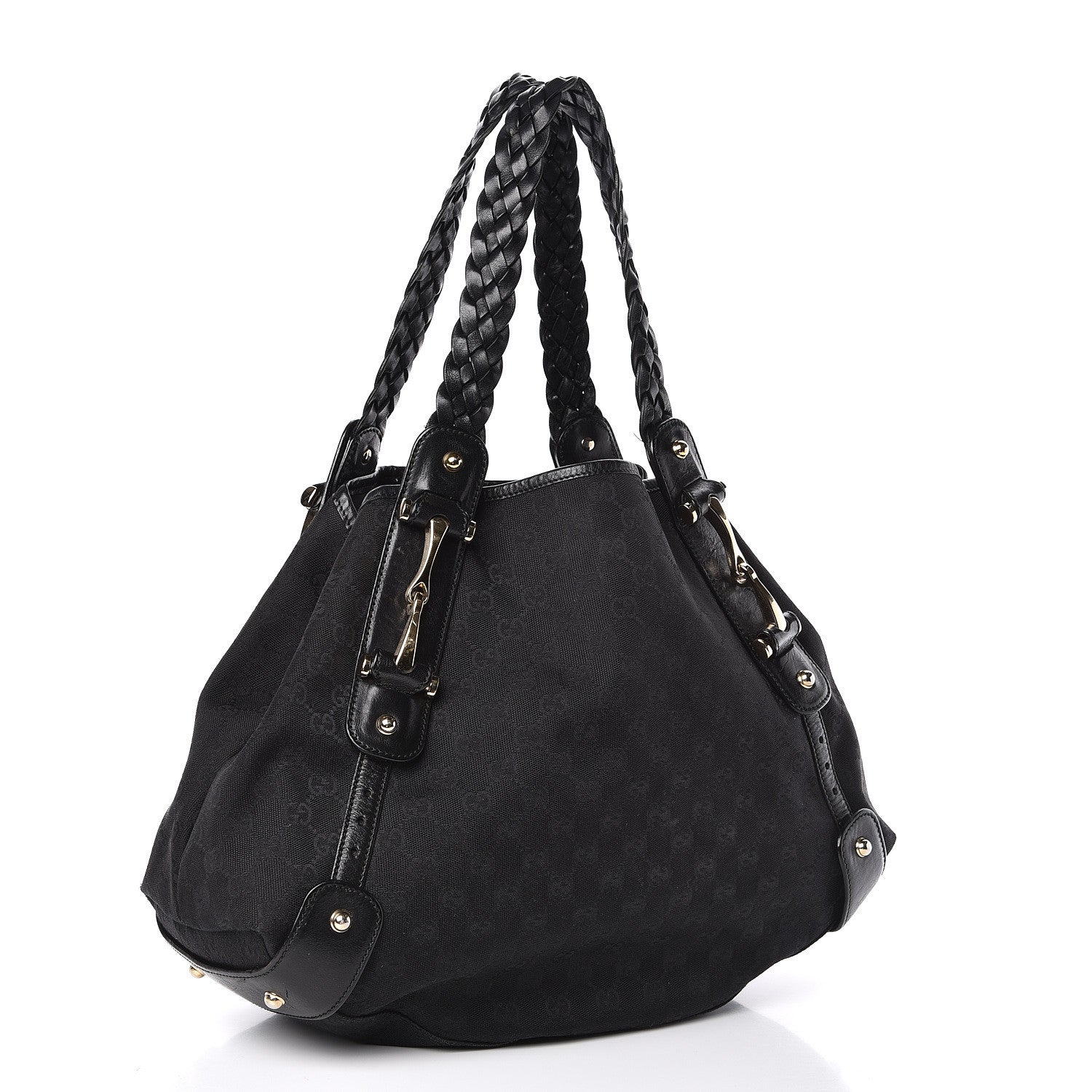 Gucci Monogram Small Pelham Shoulder Bag Black 3 of 12