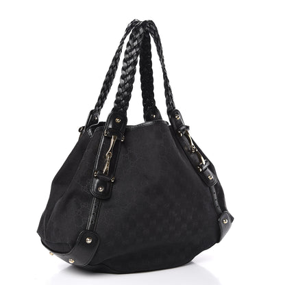 Gucci Monogram Small Pelham Shoulder Bag Black 3 of 12