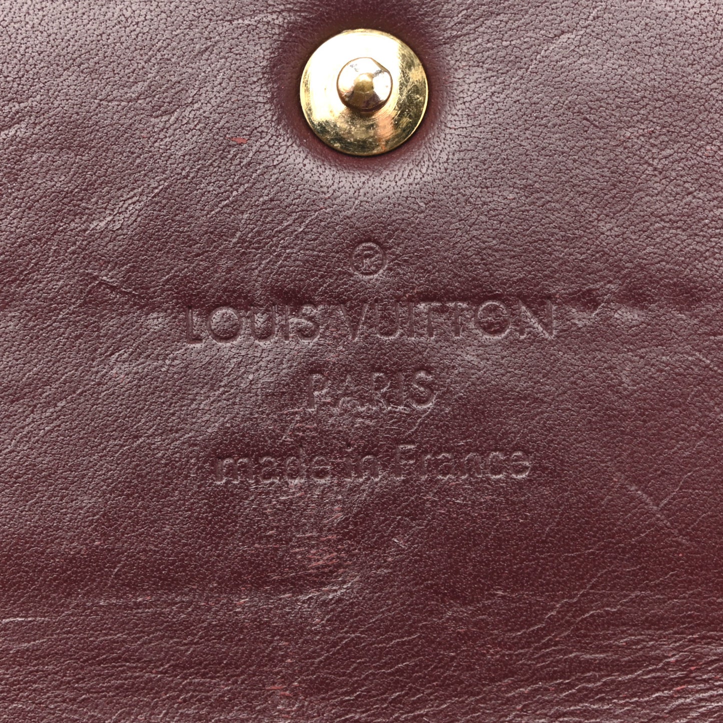 Vernis Sarah Wallet Amarante