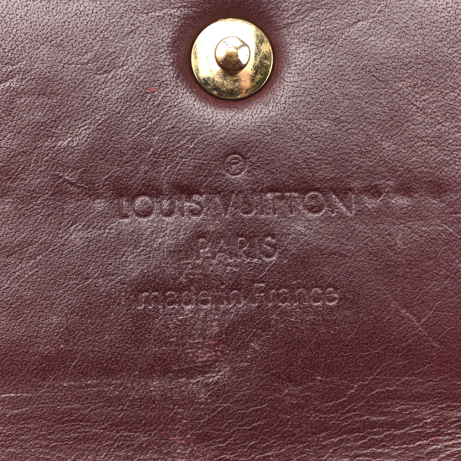 Louis Vuitton Vernis Sarah Wallet Amarante 6 of 10