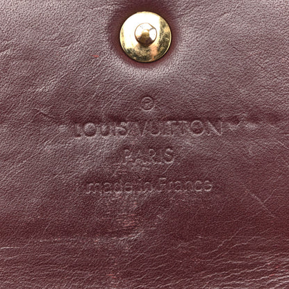 Louis Vuitton Vernis Sarah Wallet Amarante 6 of 10