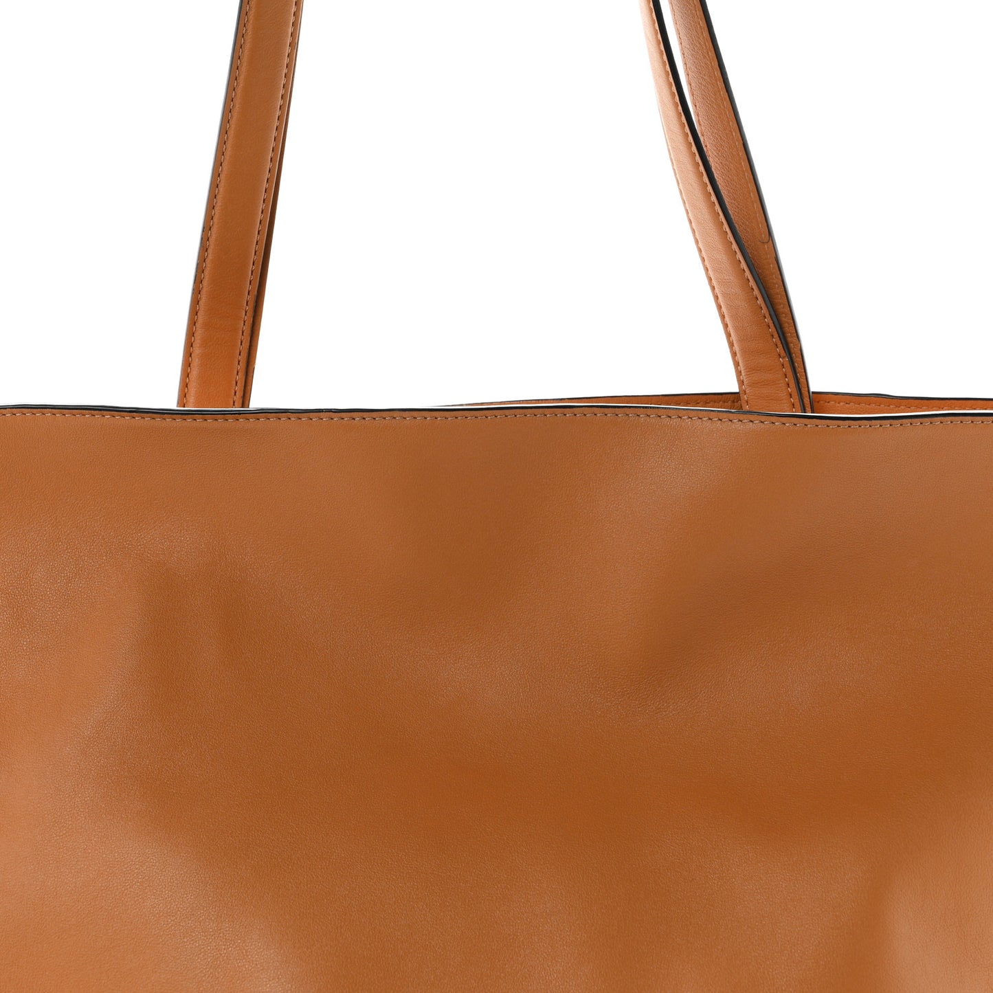 Calfskin Flamenco Knot XL Shoulder Bag Warm Desert
