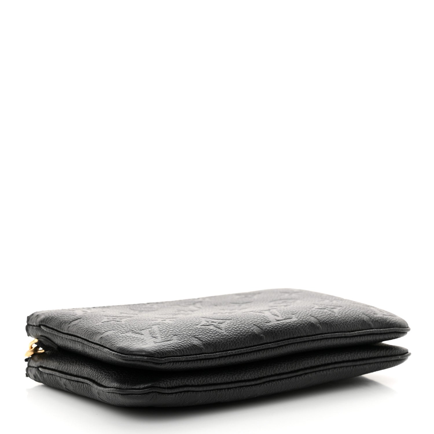 Louis Vuitton Empreinte Double Zip Pochette Black 4 of 14