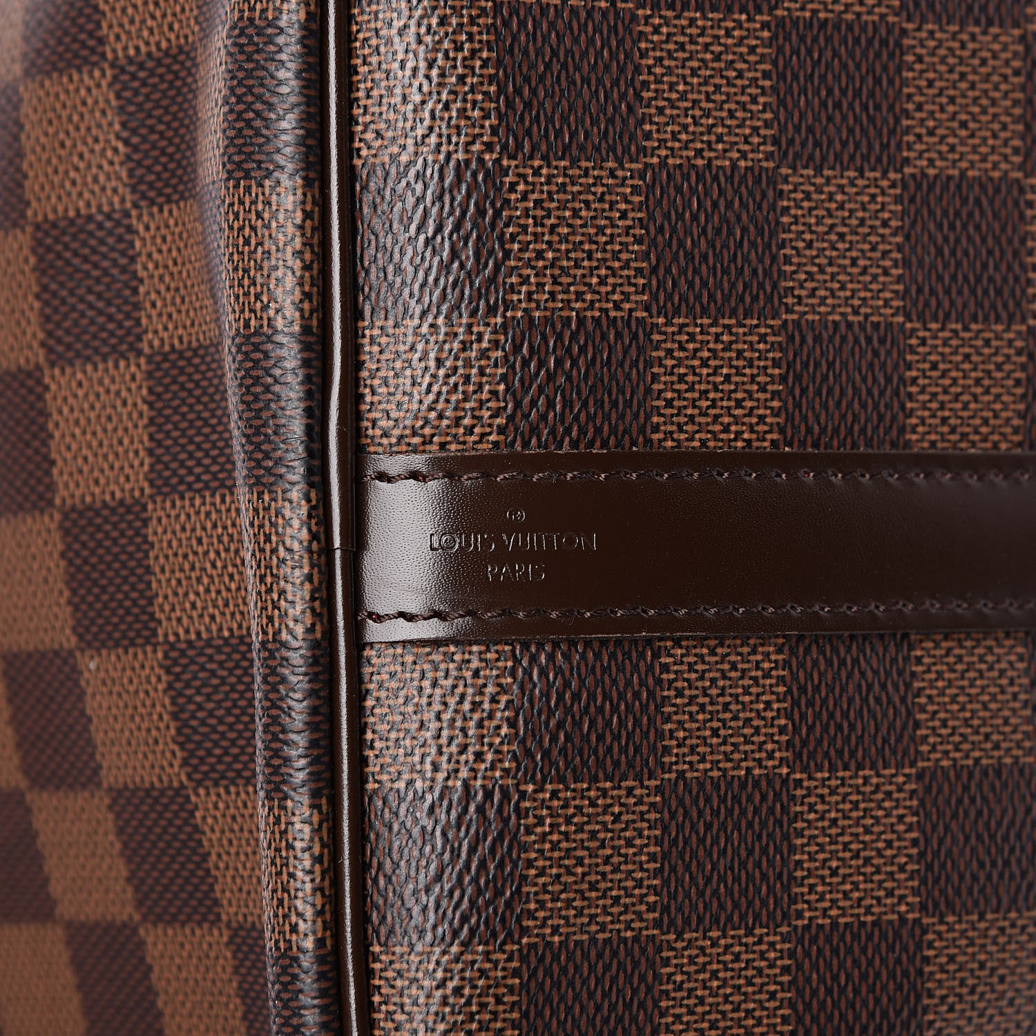 Louis Vuitton Damier Ebene Speedy Bandouliere 30 7 of 12