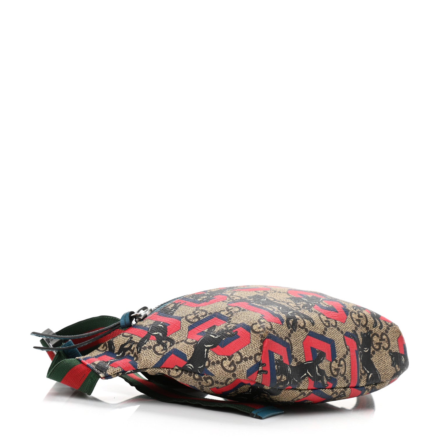 Gucci GG Supreme Monogram Gucci Wolf Belt Bag 3 of 12