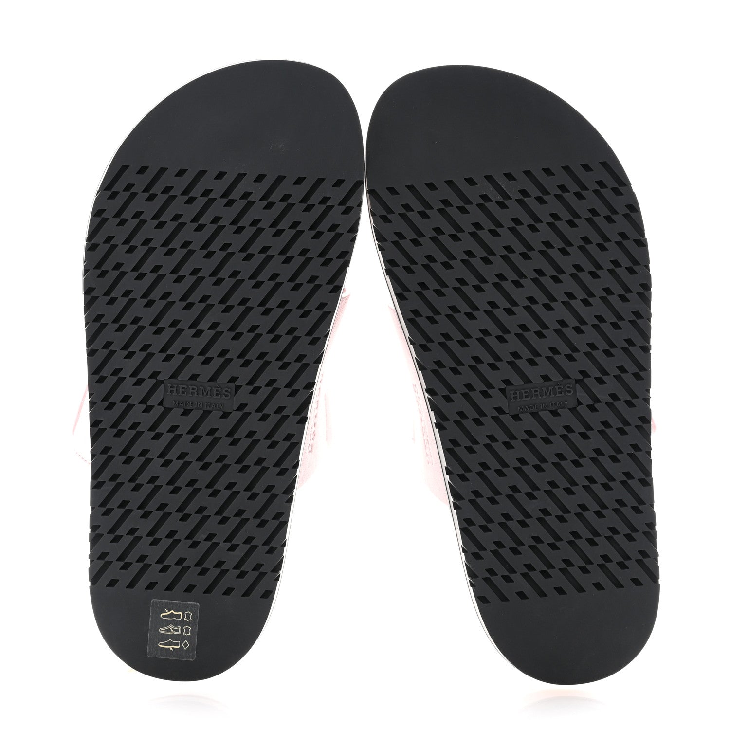 Hermes Suede Goatskin Womens Chypre Sandals 36 Rose Porcelaine 5 of 9