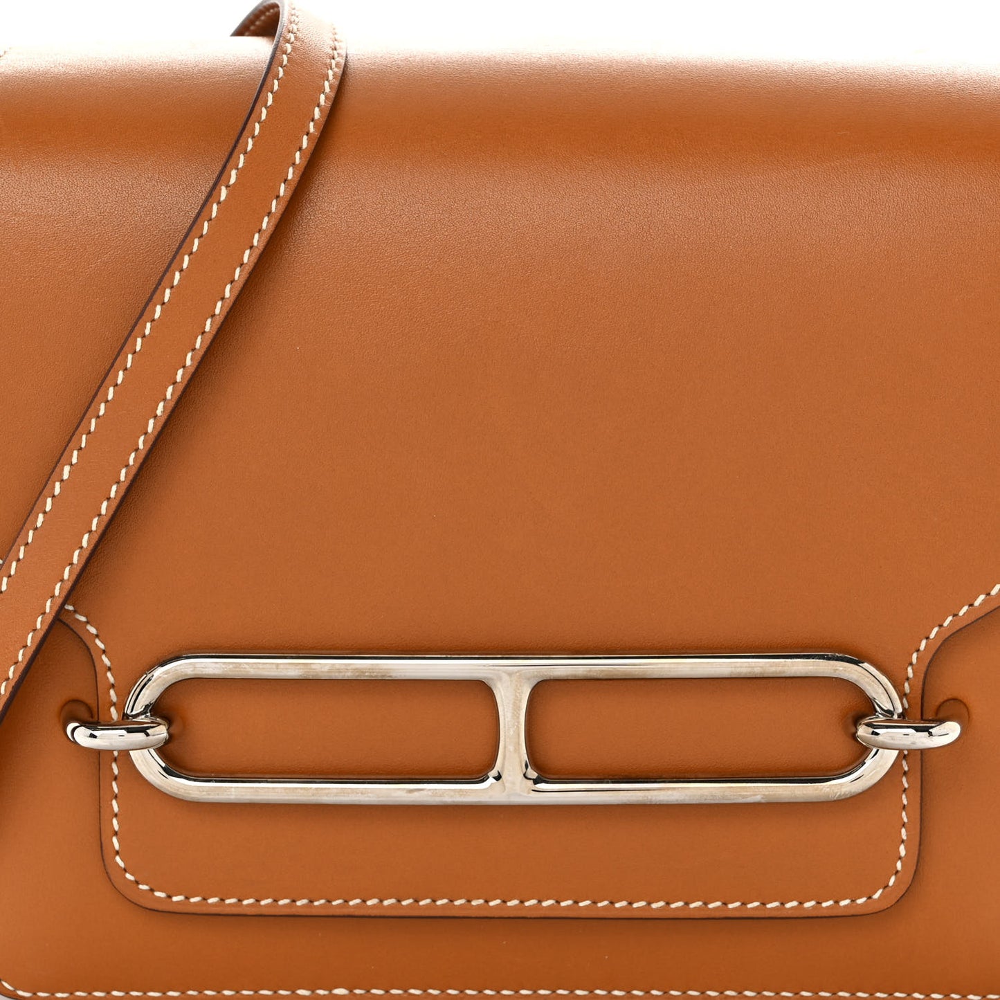 Veau Butler Mini Sac Roulis Natural Sable