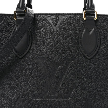 Louis Vuitton Empreinte Monogram Giant Onthego PM Black 7 of 9