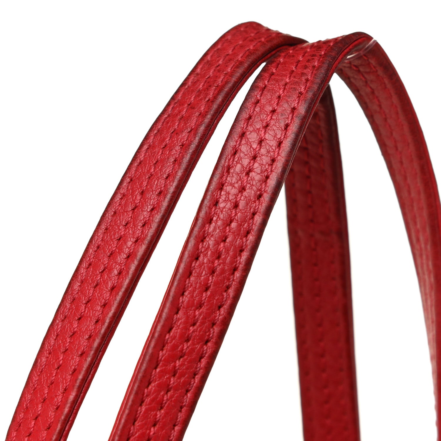 MCM Visetos Large Liz Reversible Shopper Tote Ruby Red 16 of 21