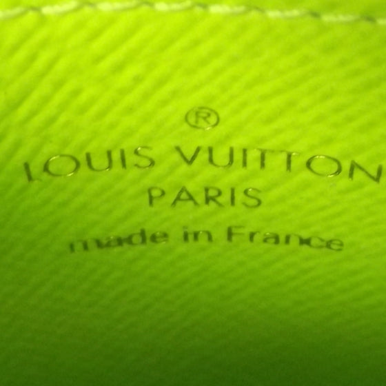 Louis Vuitton Monogram Graffiti Zippy Coin Purse Wallet Green 5 of 6