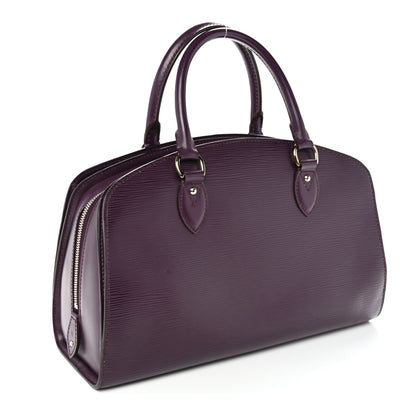 Louis Vuitton Epi Pont-Neuf PM Cassis 3 of 9