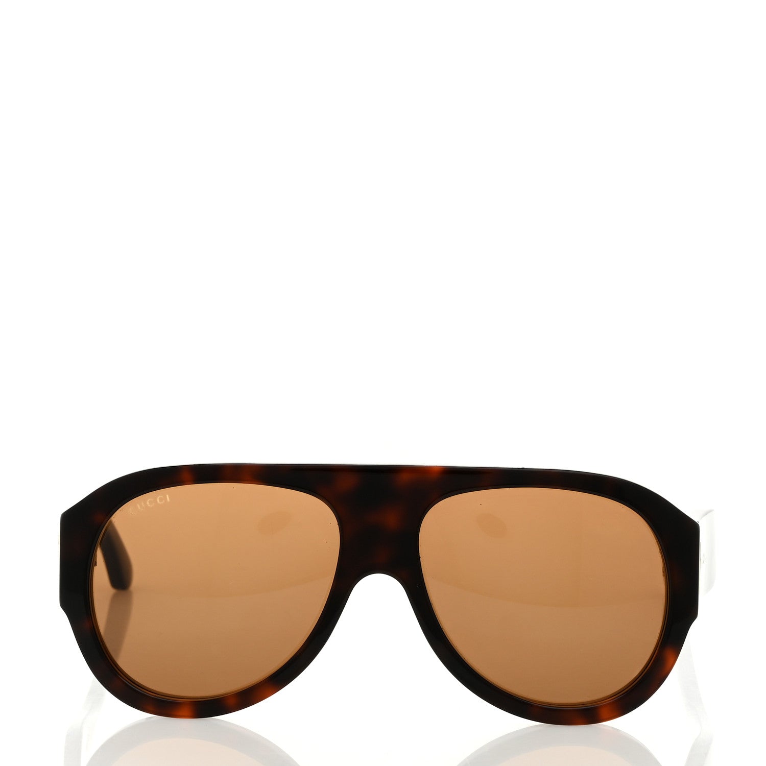 Gucci Acetate Aviator Sunglasses GG0668S Havana 2 of 8
