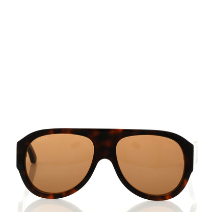 Gucci Acetate Aviator Sunglasses GG0668S Havana 2 of 8